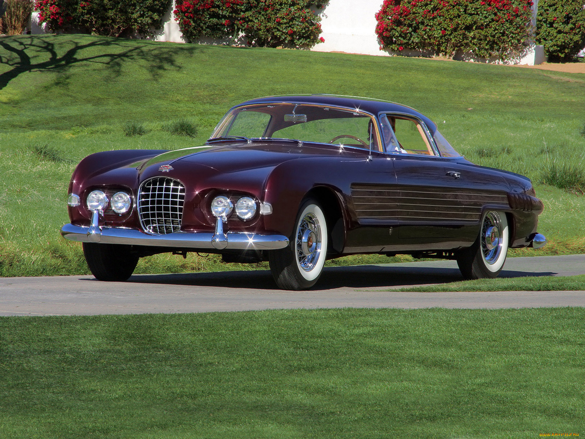 Обои Cadillac Series 62 Coupe Concept 1953 Автомобили Cadillac, обои ...